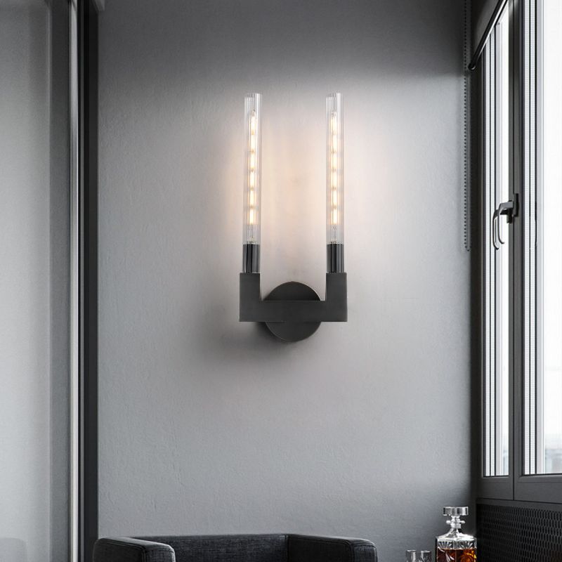 Cania Series Glass Wall Sconce