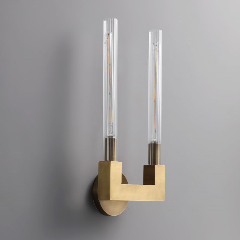 Cania Series Glass Wall Sconce