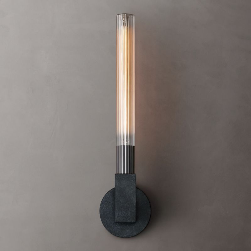 Cania Outdoor Sconce wall sconce for bedroom,wall sconce for dining room,wall sconce for stairways,wall sconce for foyer,wall sconce for bathrooms,wall sconce for kitchen,wall sconce for living room Rbrights Matte Black  