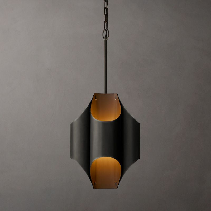 Cathe Pendant Pendant for living room,Pendant for kitchen,Pendant for bathrooms,Pendant for bedrooms,Pendant for foyer,Pendant for stairways,Pendant for dining room Rbrights Matte Black  