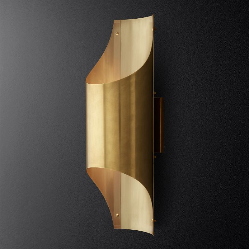Cathe Sconce wall sconce for bedroom,wall sconce for dining room,wall sconce for stairways,wall sconce for foyer,wall sconce for bathrooms,wall sconce for kitchen,wall sconce for living room Rbrights Lacquered Burnished Brass  
