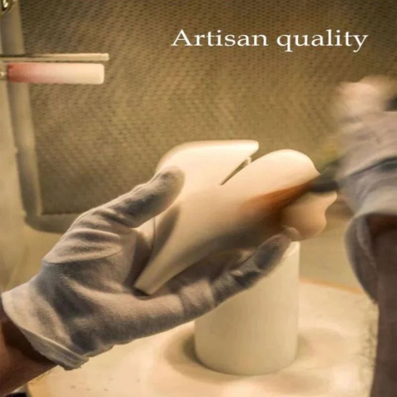 Ceramic Ginkgo A Branch Chandelier