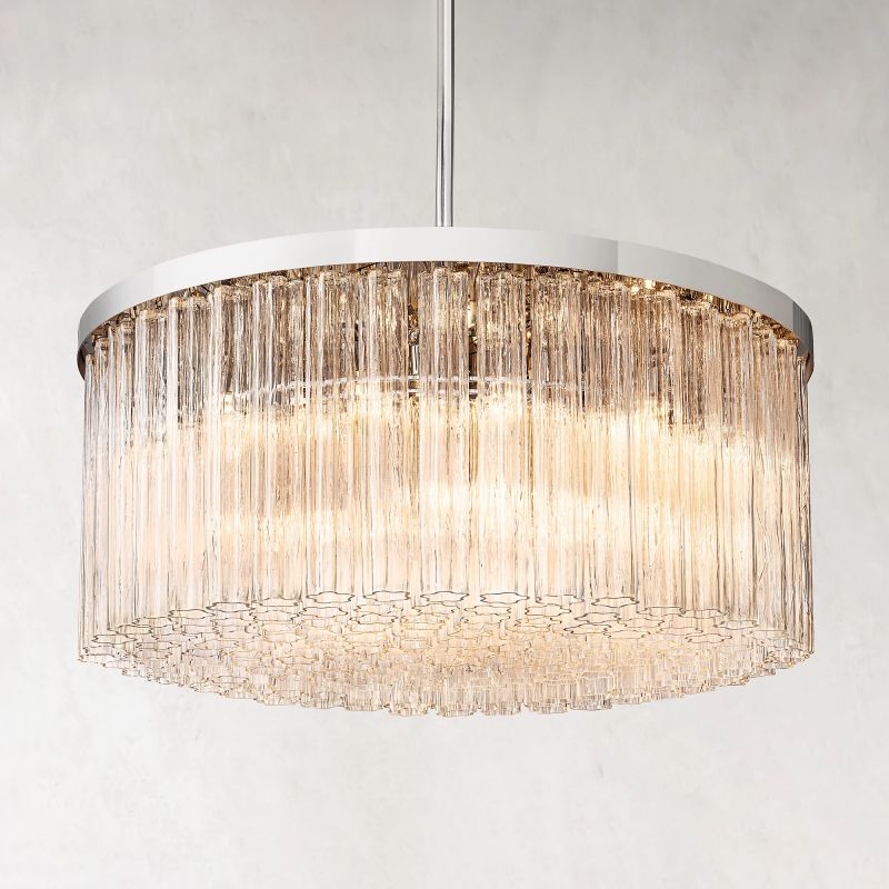 Clele Round Chandelier 48" chandeliers for dining room,chandeliers for stairways,chandeliers for foyer,chandeliers for bedrooms,chandeliers for kitchen,chandeliers for living room Rbrights   
