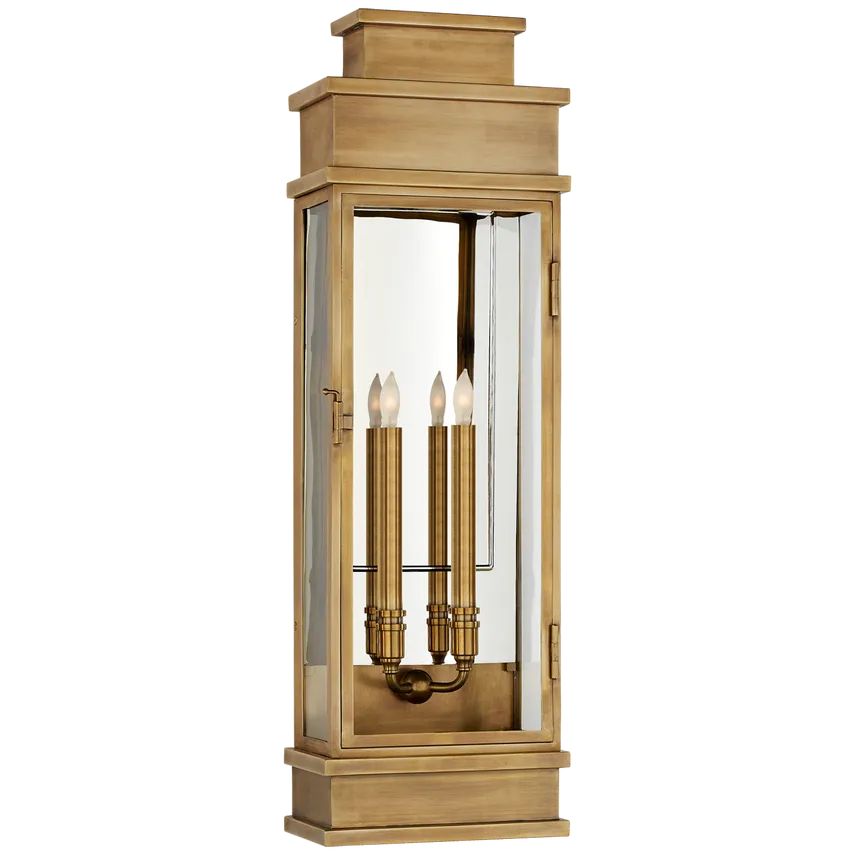 Aria Linear Lantern Wall Lamp Outdoor
