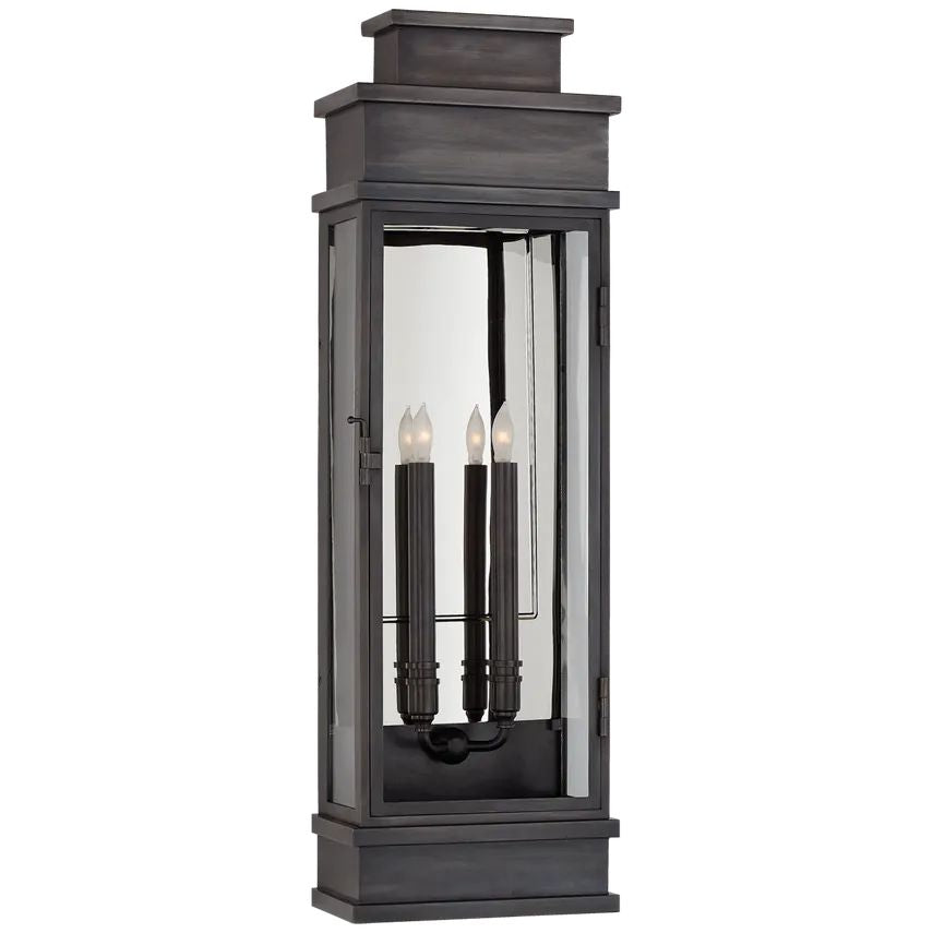 Aria Linear Lantern Wall Lamp Outdoor