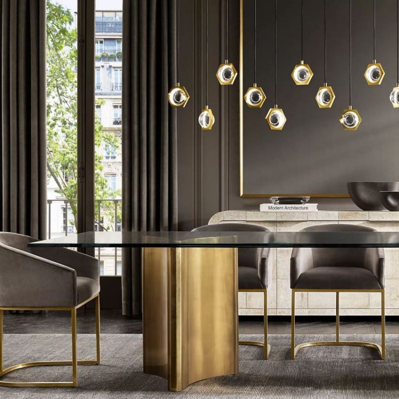 Eclate Linear Chandelier 54" chandeliers for dining room,chandeliers for stairways,chandeliers for foyer,chandeliers for bedrooms,chandeliers for kitchen,chandeliers for living room Rbrights Lacquered Brass  