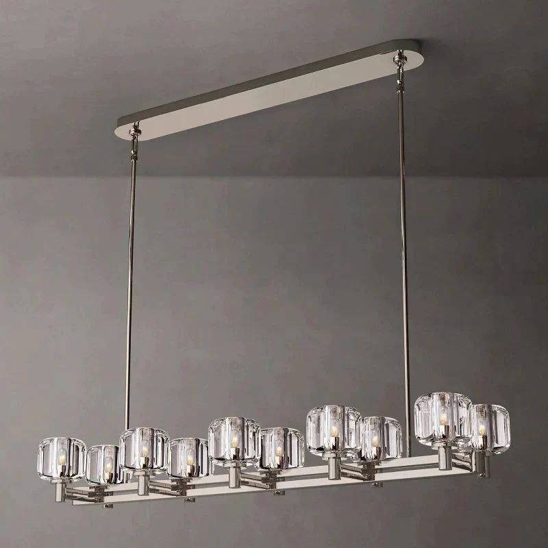 Eudora Double Linear Chandelier 54'' 壁灯灯具 rbrights   