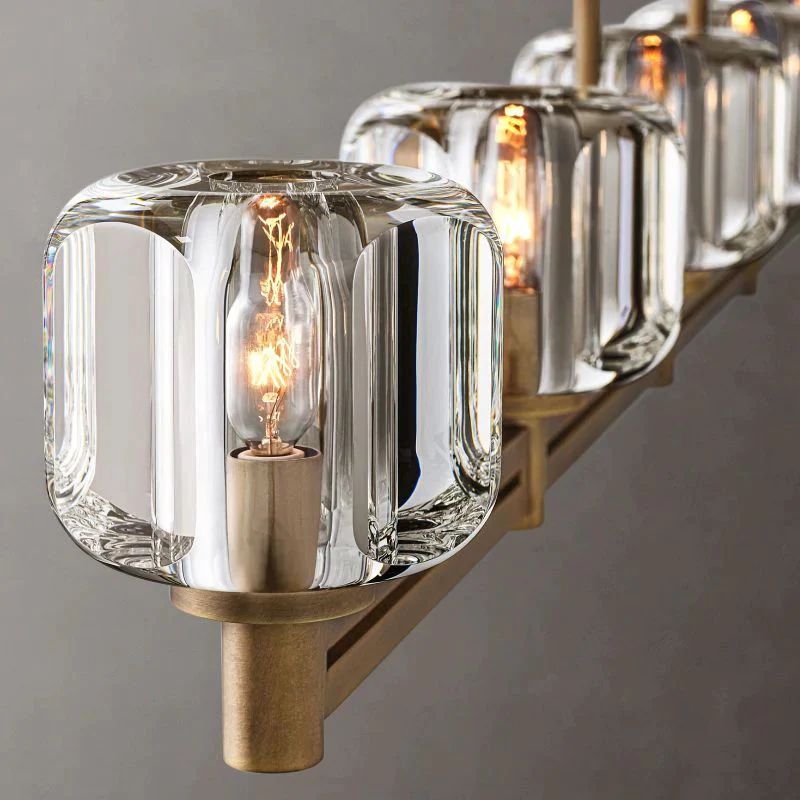 Eudora Linear Chandelier 54'' 壁灯灯具 rbrights   