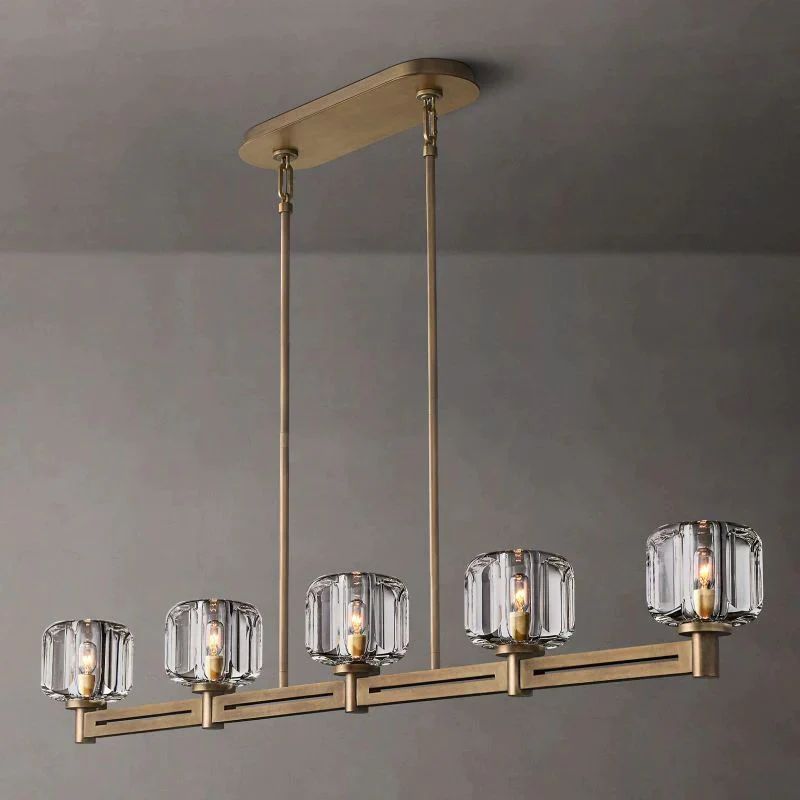Eudora Linear Chandelier 54'' 壁灯灯具 rbrights   