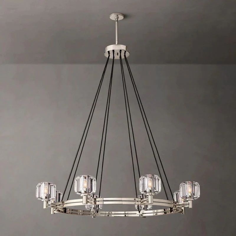Eudora Round Chandelier 48'' 壁灯灯具 rbrights   