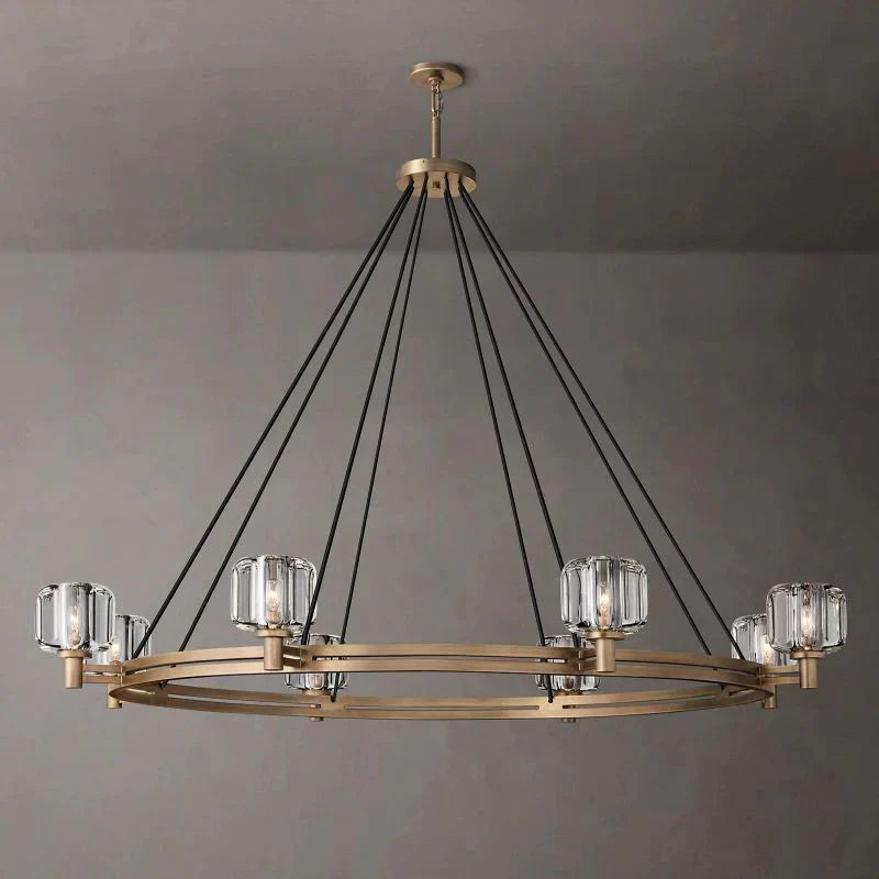 Eudora Round Chandelier 60'' 壁灯灯具 rbrights   