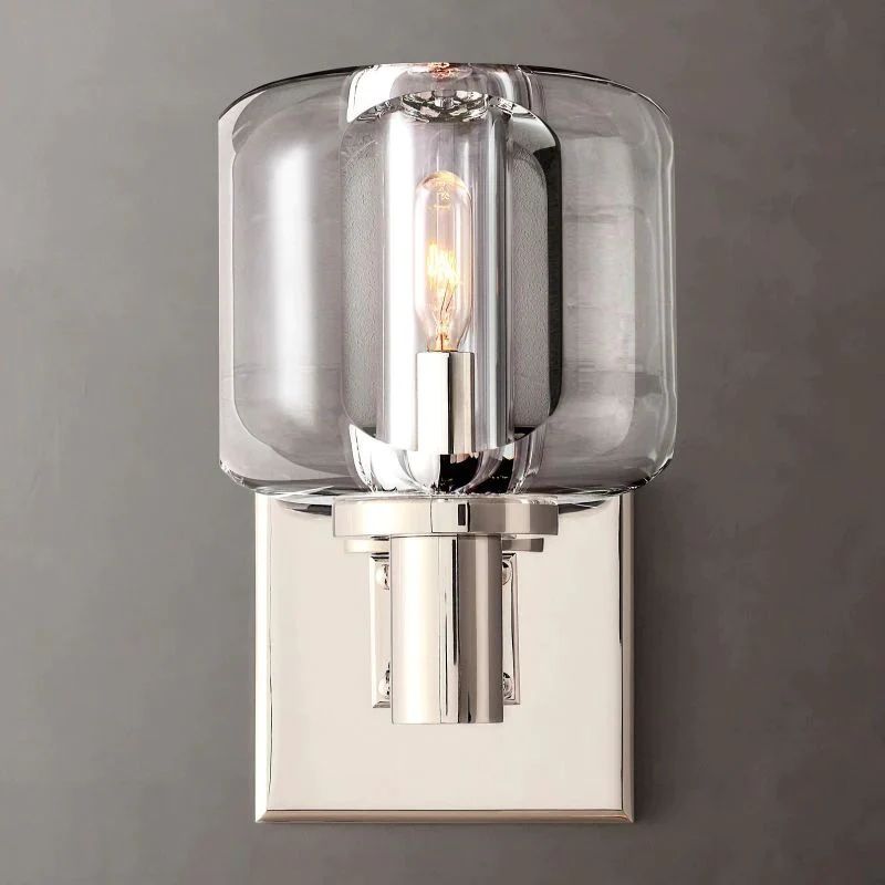 Eudora Sconce 壁灯灯具 rbrights Satin Nickel  