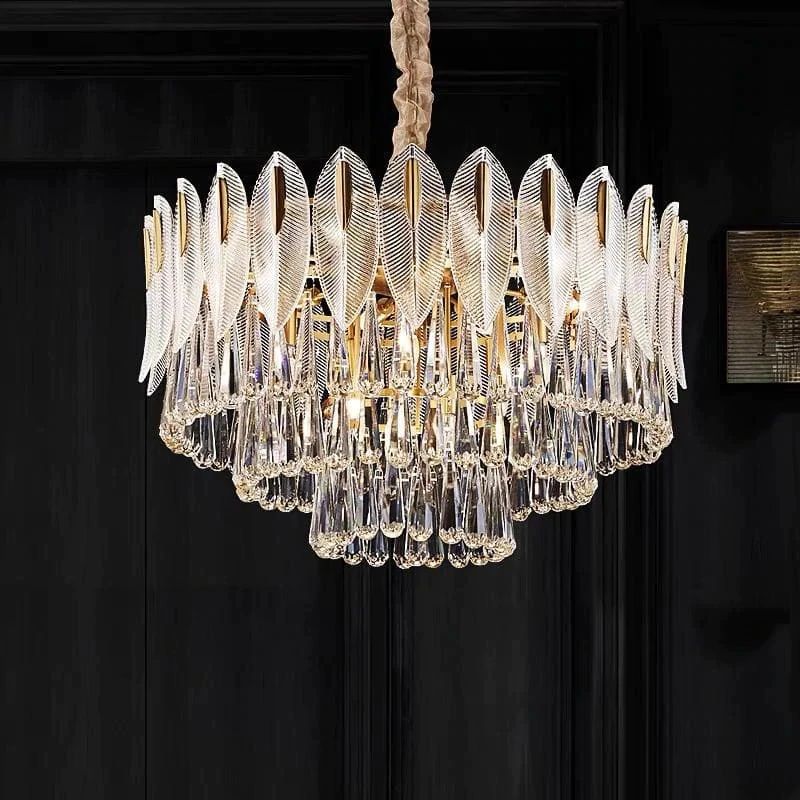 Floray 3-Tier Crystal Chandelier 18" chandeliers for dining room,chandeliers for stairways,chandeliers for foyer,chandeliers for bedrooms,chandeliers for kitchen,chandeliers for living room Rbrights   