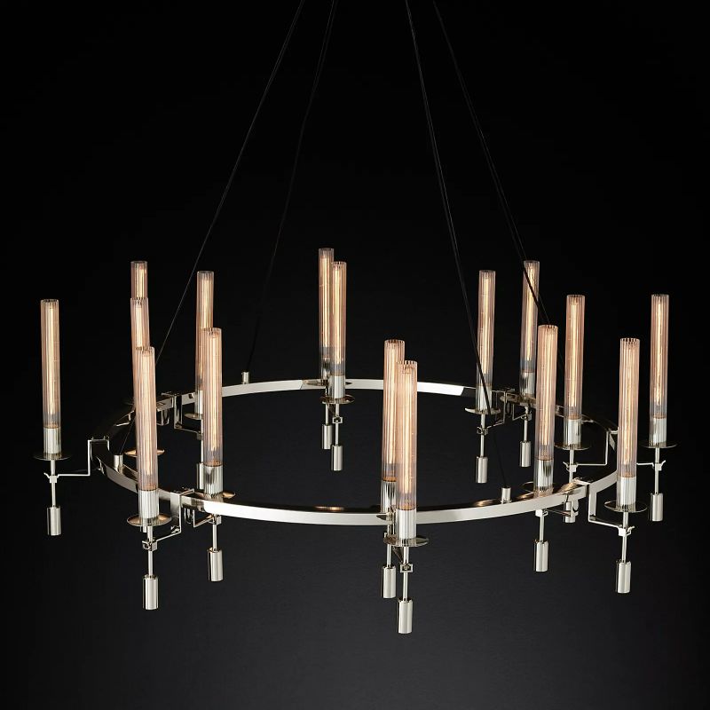 Fontanelle Round Chandelier 58“ chandeliers for dining room,chandeliers for stairways,chandeliers for foyer,chandeliers for bedrooms,chandeliers for kitchen,chandeliers for living room Rbrights   