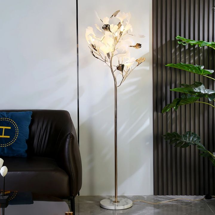 Gingko Leaf Floor Lamp