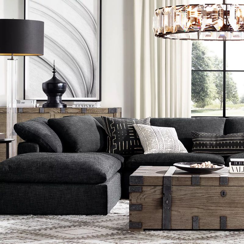 Harson Crystal Round Chandelier 43" chandeliers for dining room,chandeliers for stairways,chandeliers for foyer,chandeliers for bedrooms,chandeliers for kitchen,chandeliers for living room Rbrights   