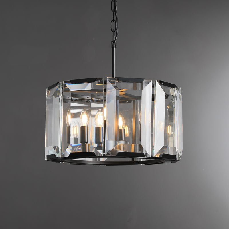 Harson Crystal Round Chandelier