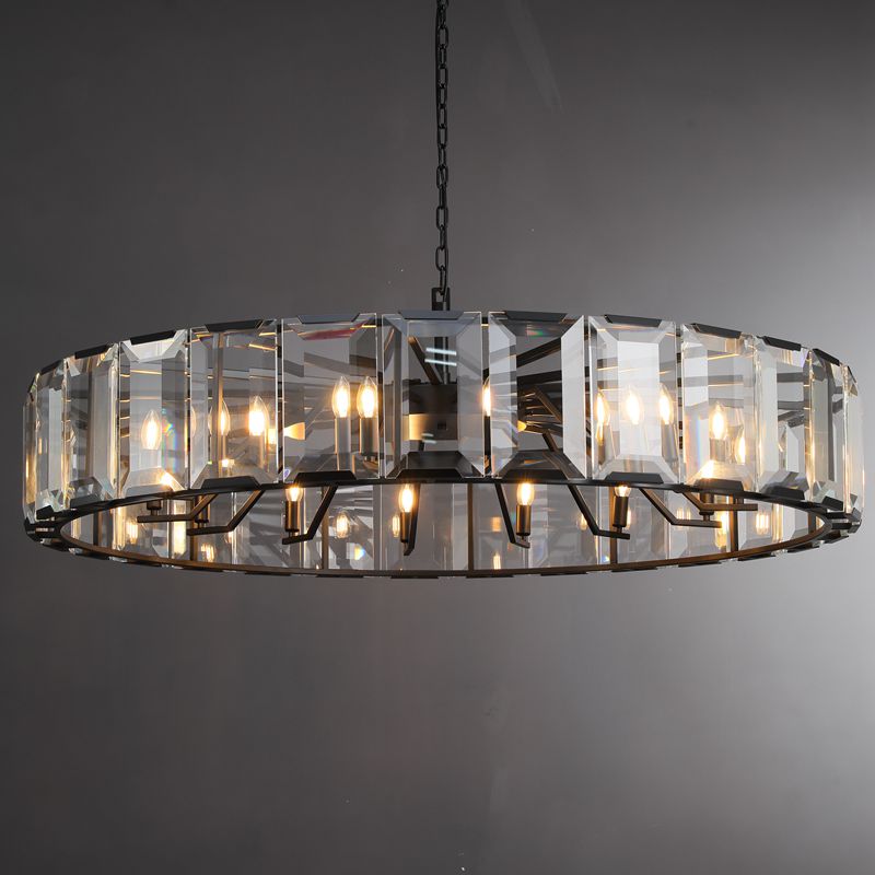 Harson Crystal Round Chandelier