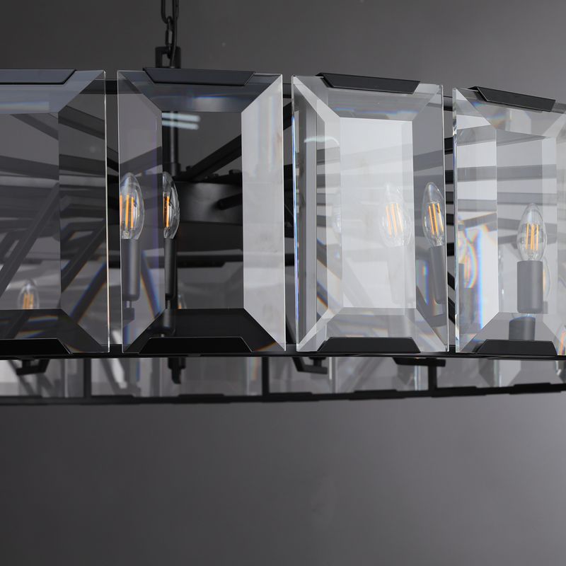 Harson Crystal Round Chandelier