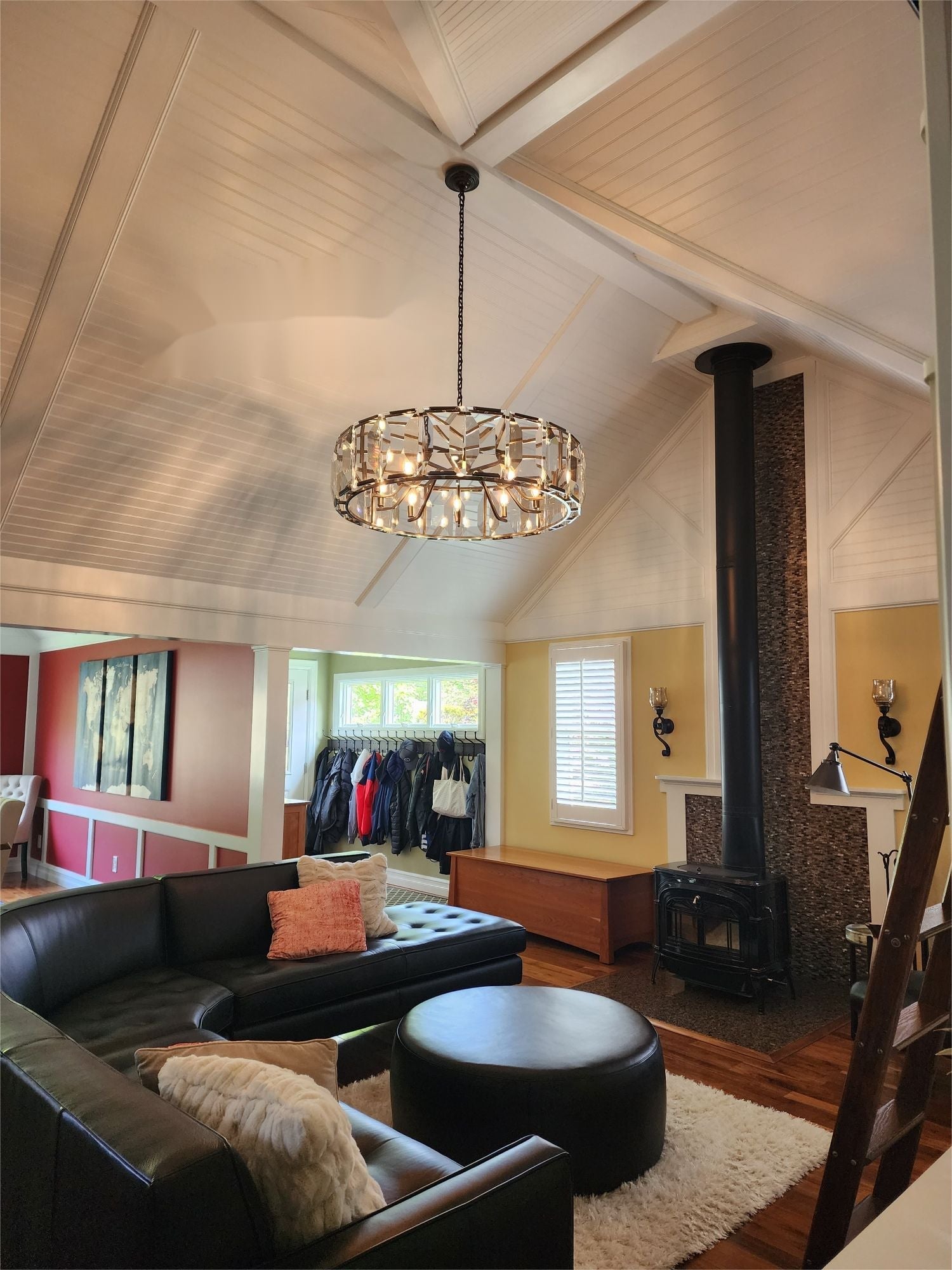 Harson Crystal Round Chandelier