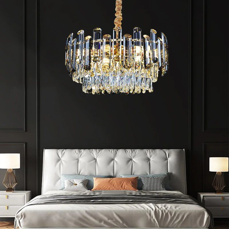 Irey Luxury Crystal Chandelier chandeliers for dining room,chandeliers for stairways,chandeliers for foyer,chandeliers for bedrooms,chandeliers for kitchen,chandeliers for living room Rbrights   