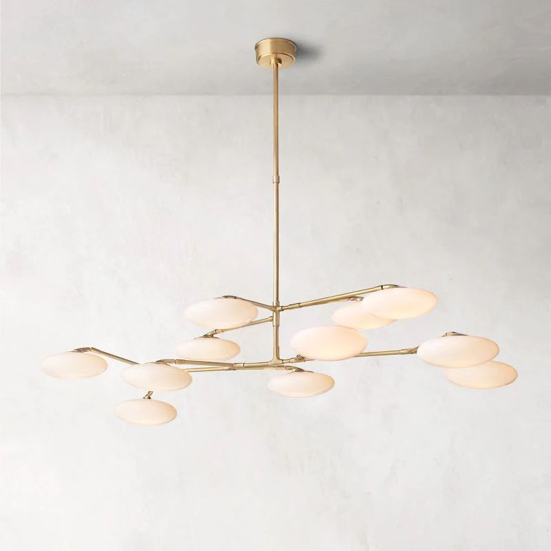 Iris Linear Chandelier 65" 吊灯 rbrights   