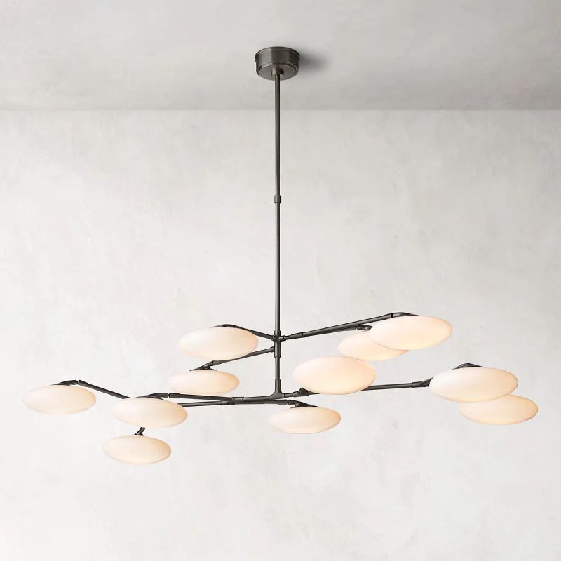 Iris Linear Chandelier 65" 吊灯 rbrights   