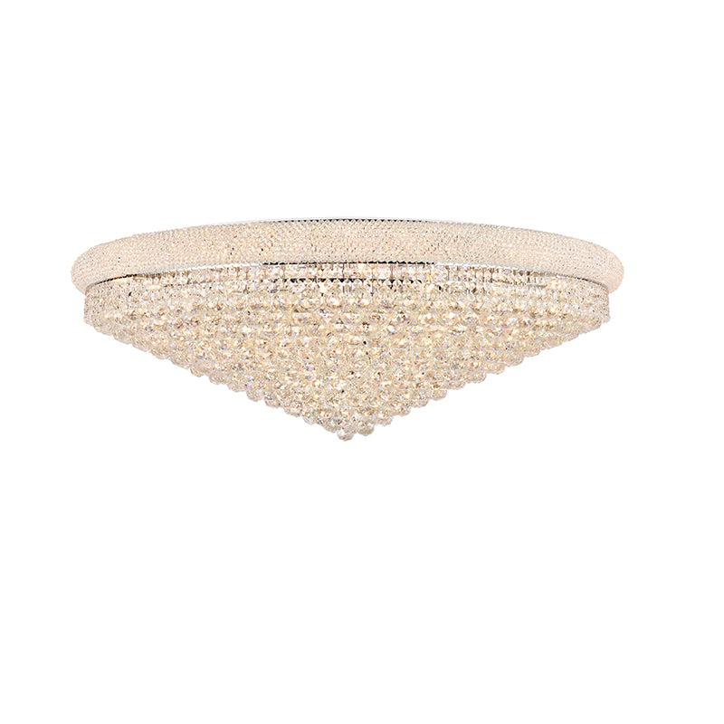 Kaler Elegant Luxury Ceiling Mounted Chandelier 48" D, Crystal Mounted Chandelier chandeliers for dining room,chandeliers for stairways,chandeliers for foyer,chandeliers for bedrooms,chandeliers for kitchen,chandeliers for living room Rbrights   