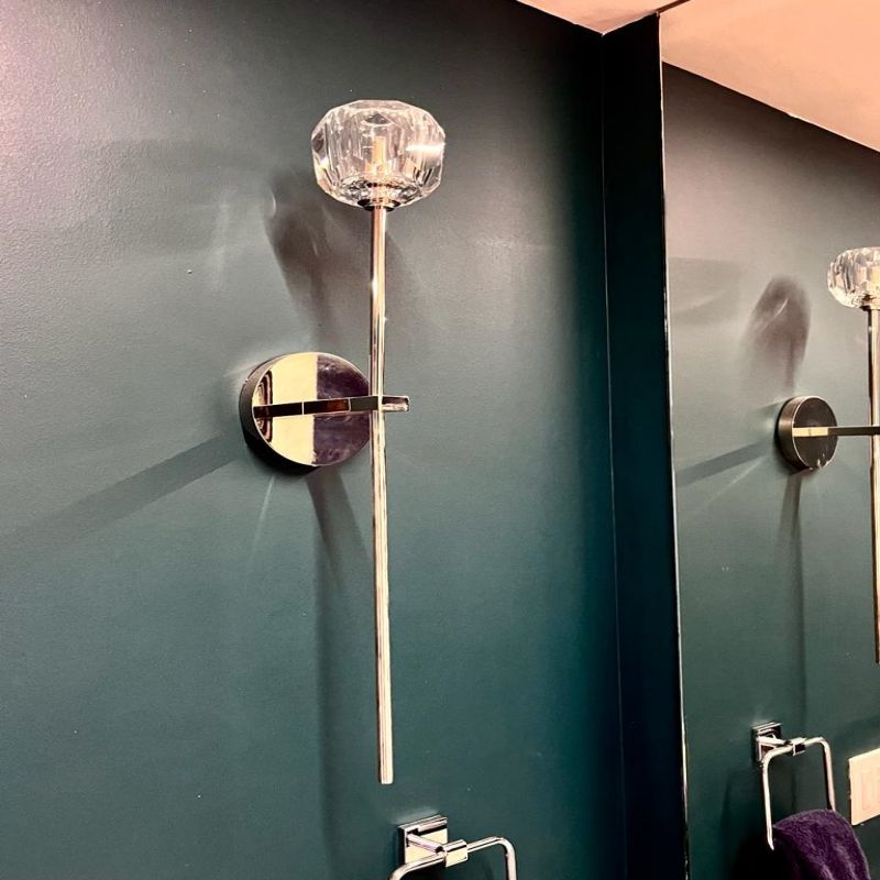 Kristal Glass Wall Lamp (long)