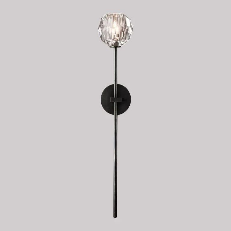 Kristal Glass Wall Lamp (long)
