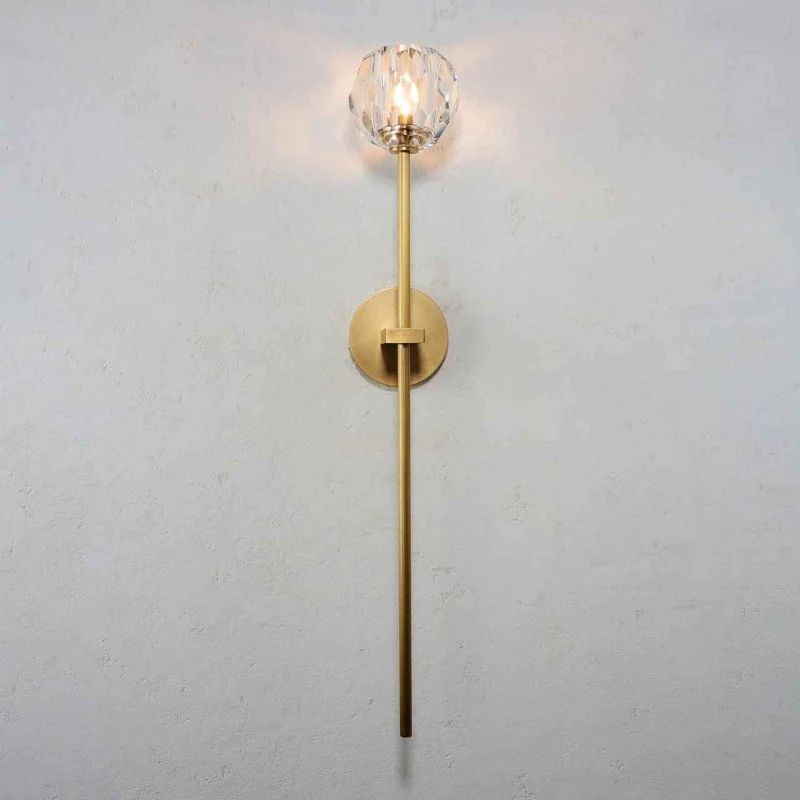 Kristal Glass Wall Lamp (long)
