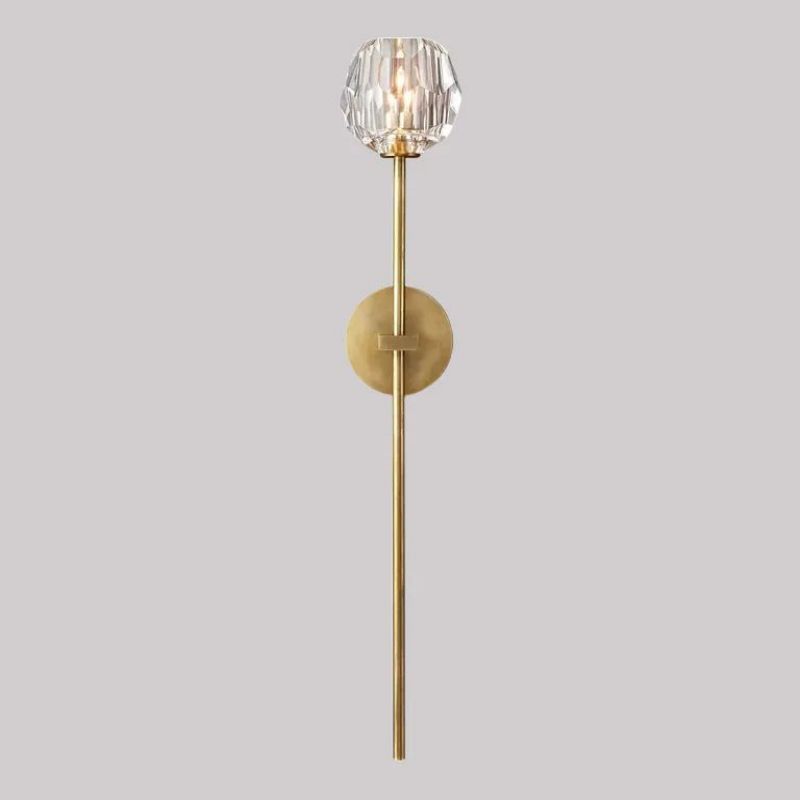 Kristal Glass Wall Lamp (long)