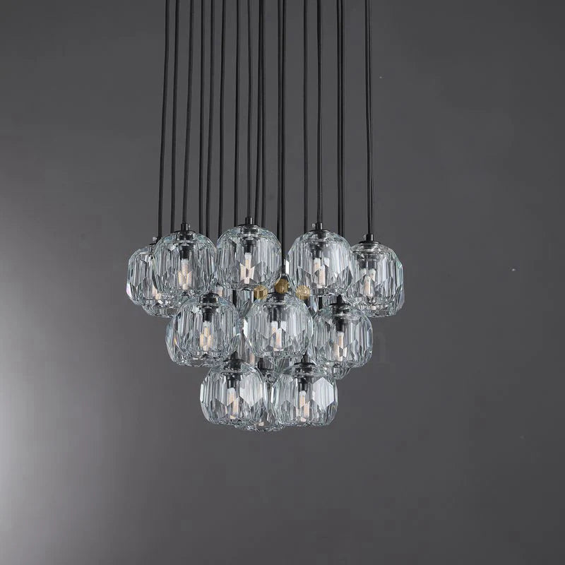 Kristal Series Glass Chandelier