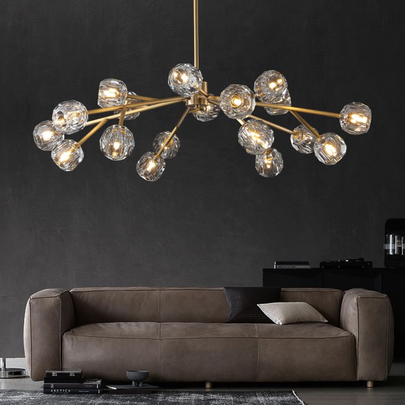 Kristal Series Glass Chandelier