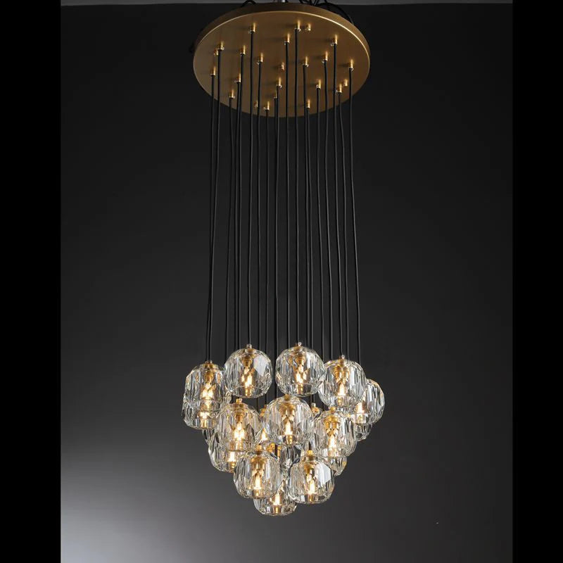 Kristal Series Glass Chandelier