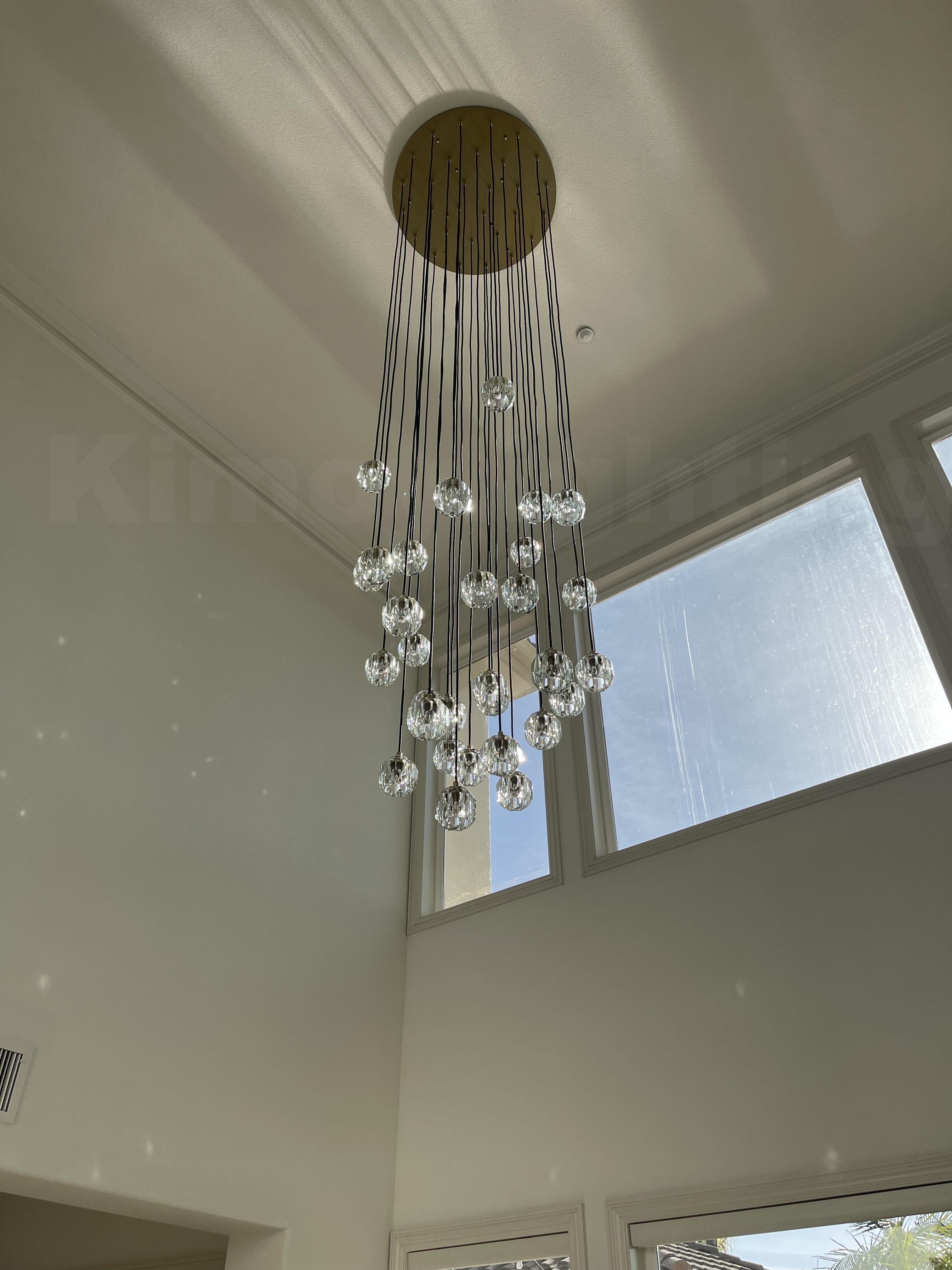 Kristal Series Glass Chandelier