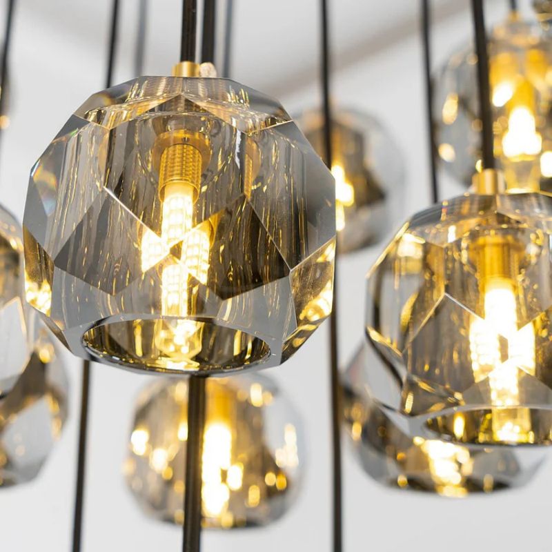 Kristal Series Glass Chandelier