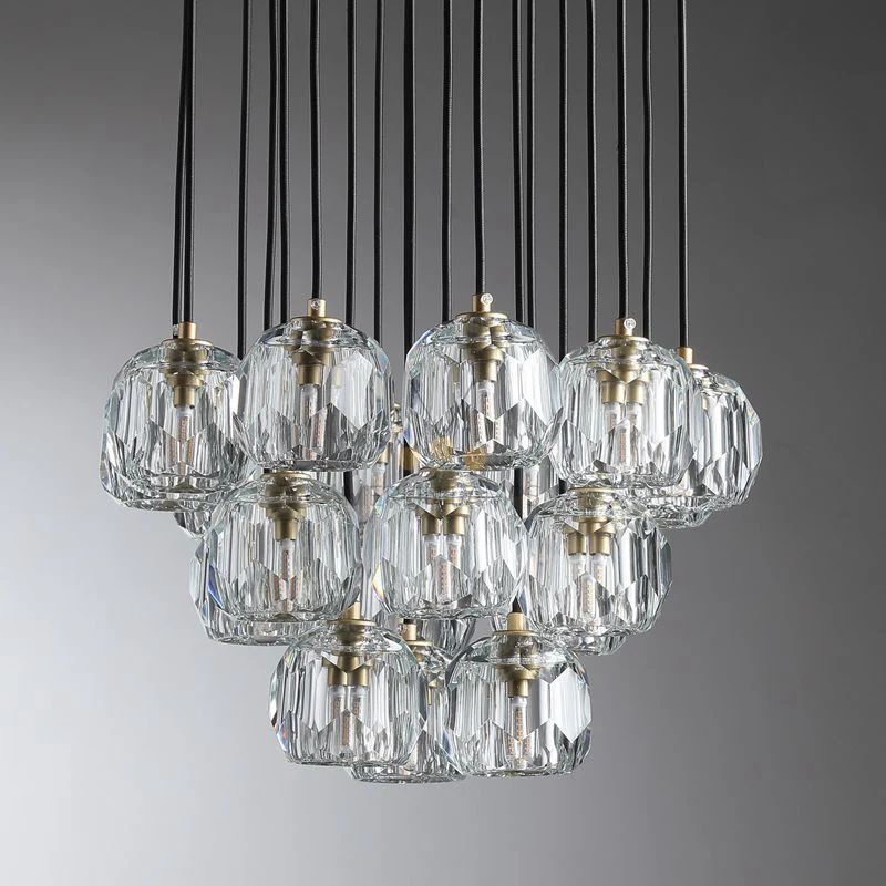 Kristal Series Glass Chandelier