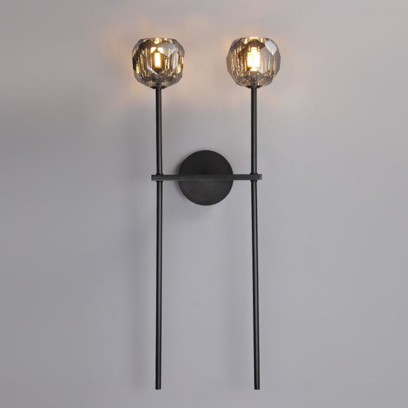 Kristal Series Glass Wall Sconce/Pendant