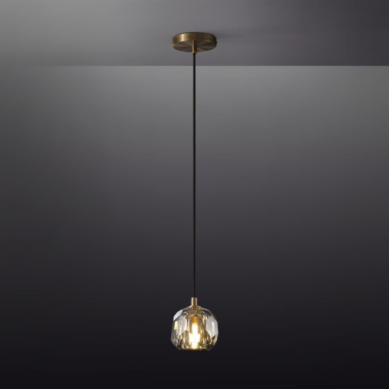 Kristal Series Glass Wall Sconce/Pendant