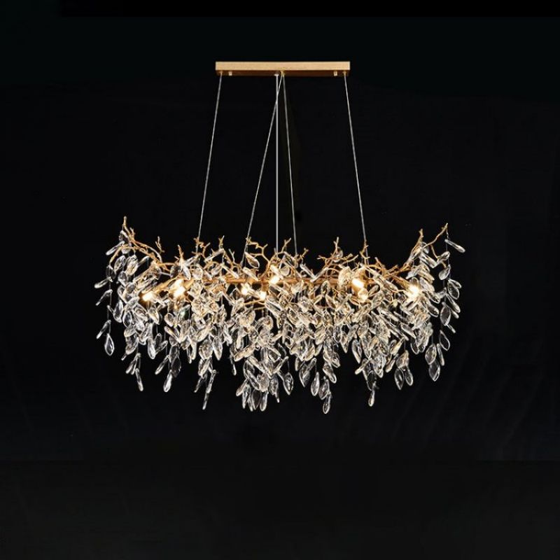 Lola Linear Gold Chandeliers Tree Branch Kitchen, Gold Chandelier chandeliers for dining room,chandeliers for stairways,chandeliers for foyer,chandeliers for bedrooms,chandeliers for kitchen,chandeliers for living room Rbrights   