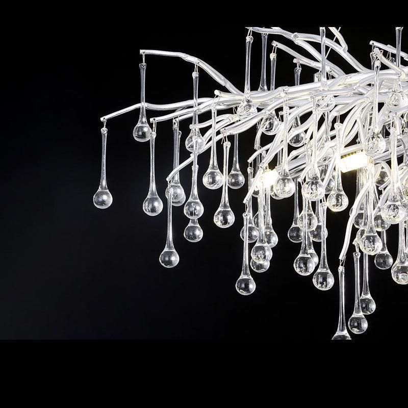 Lola Modern Crystal Tree Branch Chandelier 23.6" D chandeliers for dining room,chandeliers for stairways,chandeliers for foyer,chandeliers for bedrooms,chandeliers for kitchen,chandeliers for living room Rbrights   