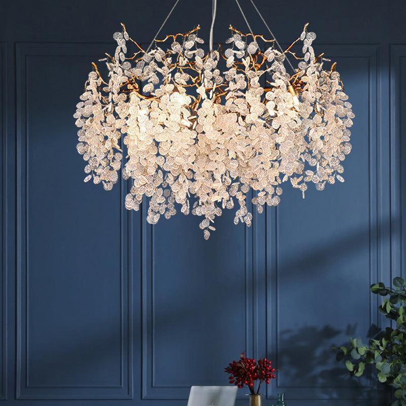Lola Modern Round Branch Chandelier chandeliers for dining room,chandeliers for stairways,chandeliers for foyer,chandeliers for bedrooms,chandeliers for kitchen,chandeliers for living room Rbrights   