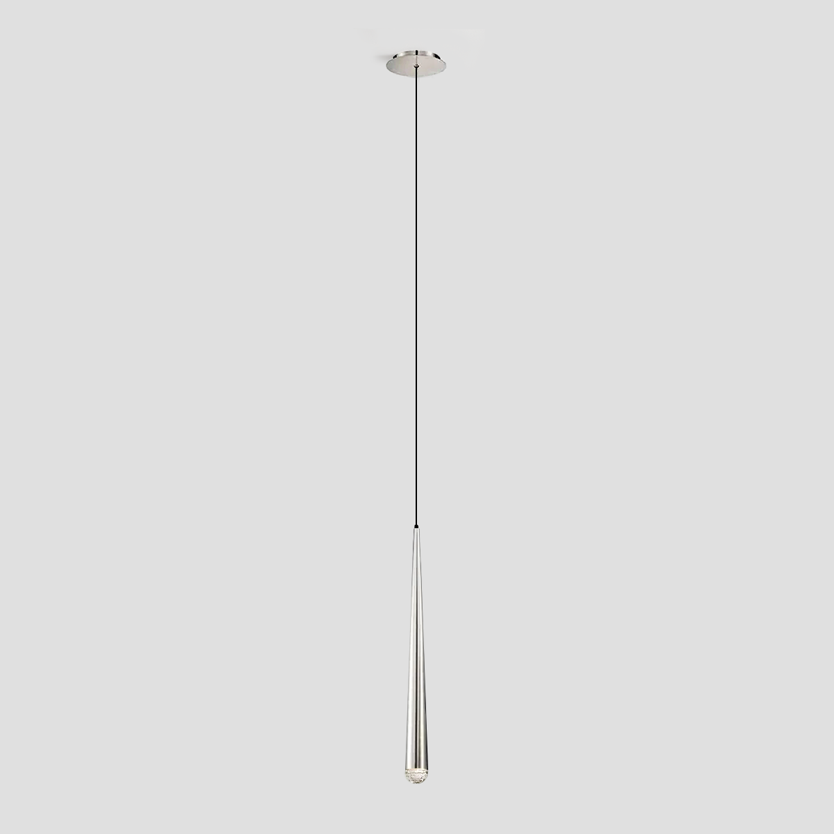 Fern Round Tubular Pendant