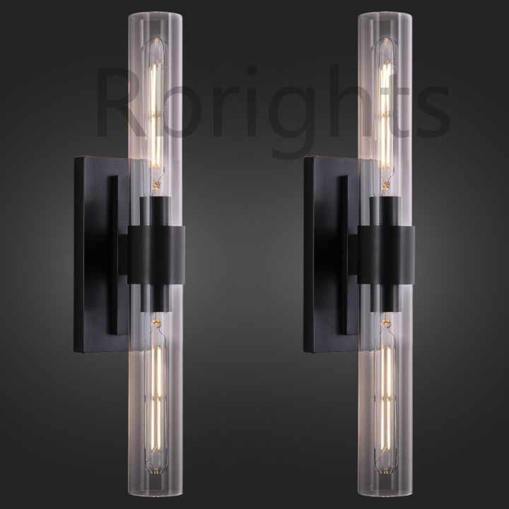 Olivia Linear Wall Sconce Art Blown Glass 23"H