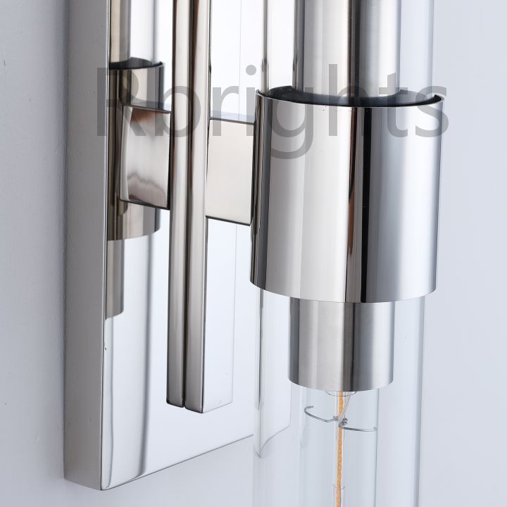 Olivia Linear Wall Sconce Art Blown Glass 23"H