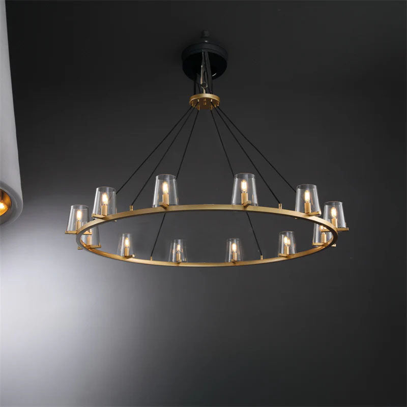Kuseau Glass Chandelier