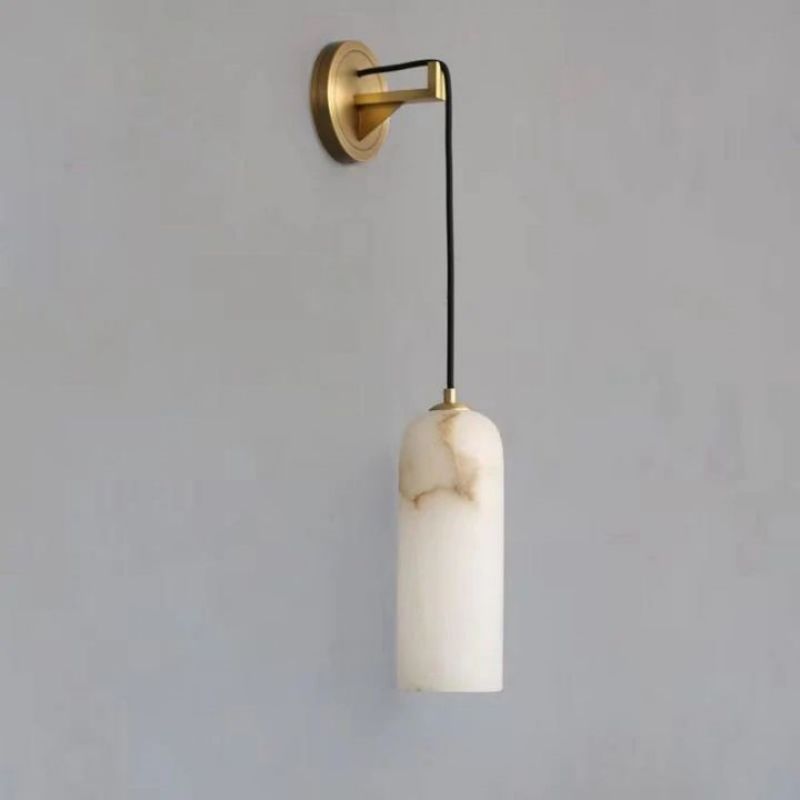 Petra Modern Alabaster Wall Sconce
