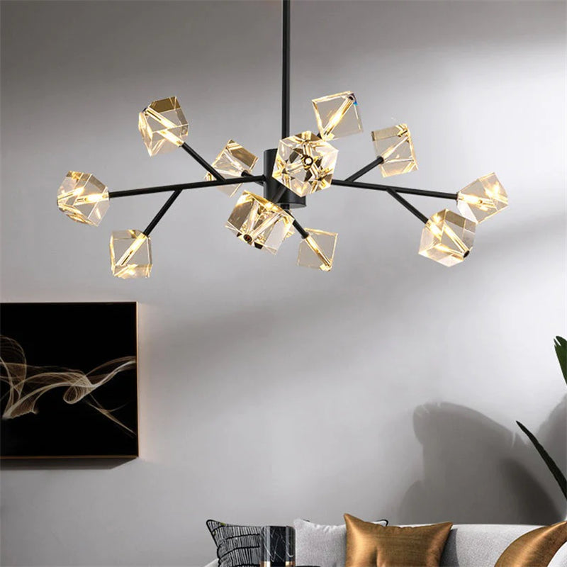 Porcelain Ginkgo Branch Chandelier chandeliers for dining room,chandeliers for stairways,chandeliers for foyer,chandeliers for bedrooms,chandeliers for kitchen,chandeliers for living room Rbrights   