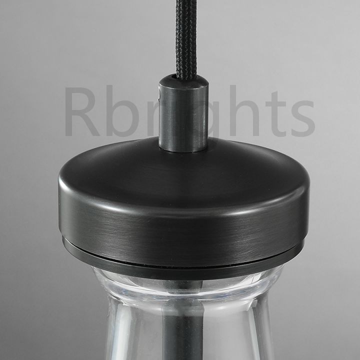 Raindrop round chandelier 5"(cord)